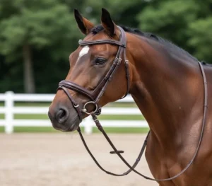 STATUS Leather Bridle BW